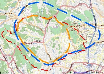 鳩山窯跡群の位置