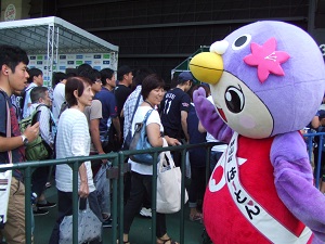 みんなをお出迎え~