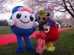 即席長靴をはいてみんなと会ったんだ～