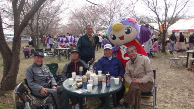 お花見日和ですね〜