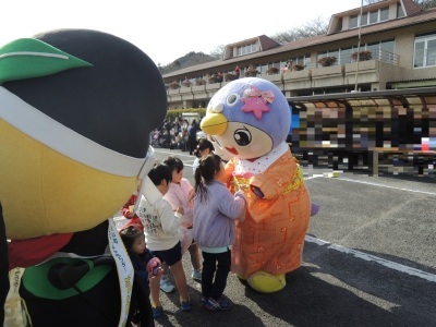 女の子達とはーとん