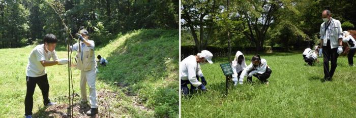 石坂の森及び地球観測センター除草作業