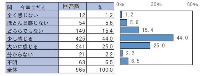 幸福度について_アンケート結果