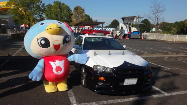 本物のパトカー
