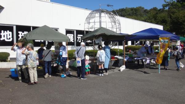 物産展全景