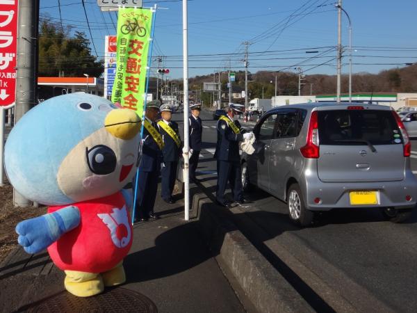 車の方にこんにちは