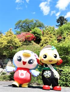 レインボー用もろ丸くん撮影