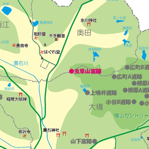 虫草山窯跡