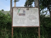 石田国分寺瓦窯跡解説板